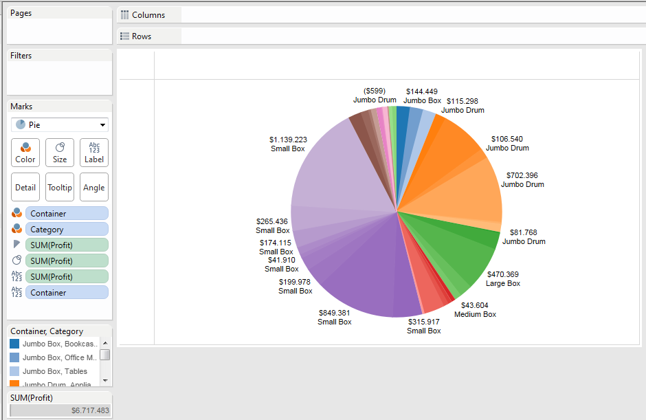 How To Create A Pie Chart In Tableau